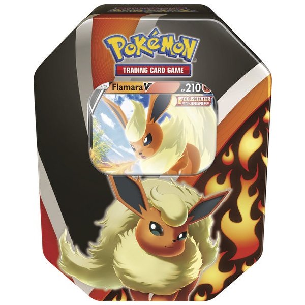 Evoli-V deutsch Pokemon NEU&OVP Tin Box #89 Herbst 2020 