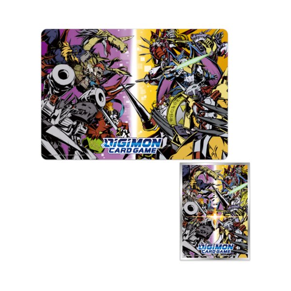 Digimon Card Game - Tamers Set PB-02 Spielmatte + Sleeves