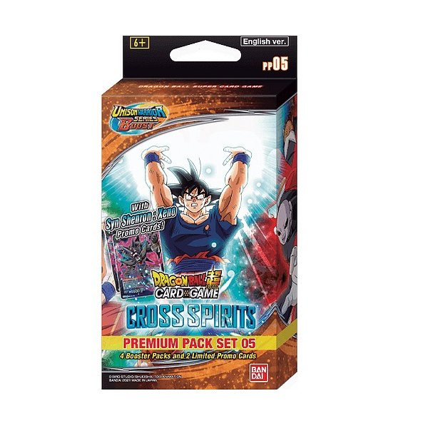 Dragonball Super Card Game Cross Worlds special pack set 4 packs English 