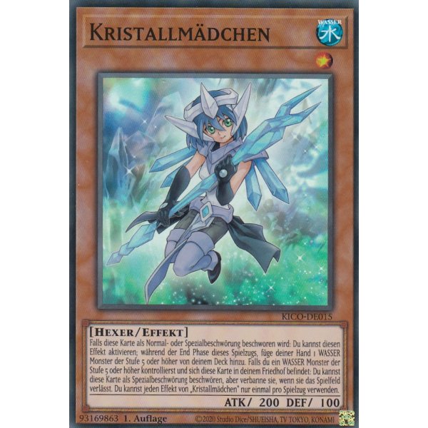 Kristallm&auml;dchen KICO-DE015
