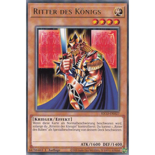 Ritter des K&ouml;nigs KICO-DE027