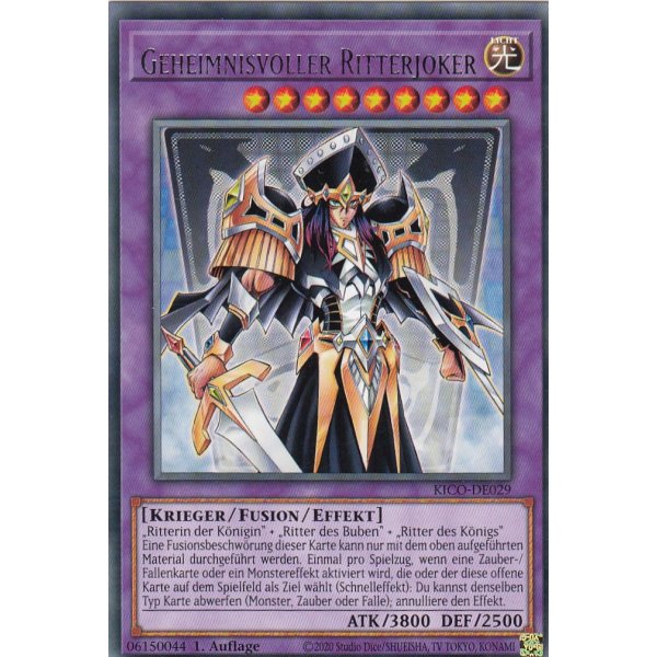 Geheimnisvoller Ritterjoker KICO-DE029