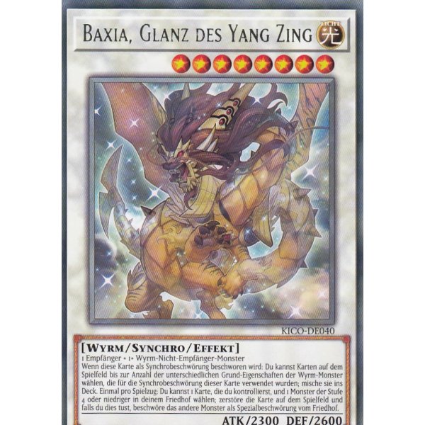 Baxia, Glanz des Yang Zing KICO-DE040