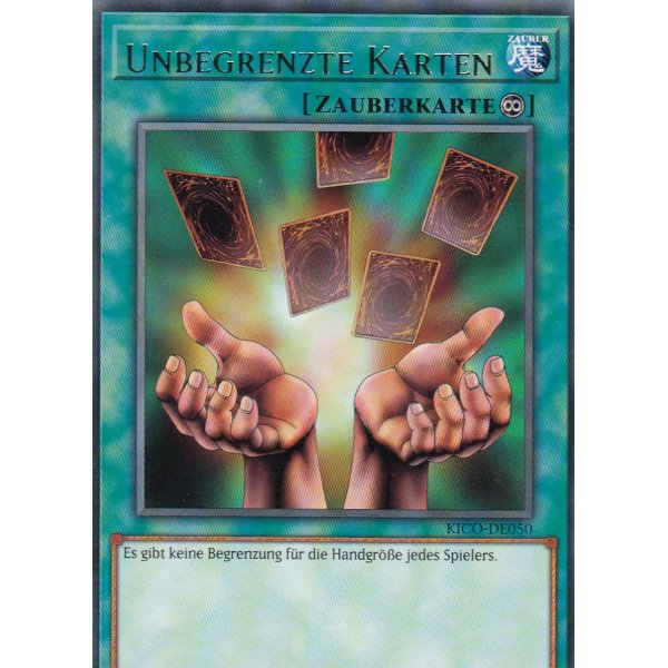 Unbegrenzte Karten KICO-DE050