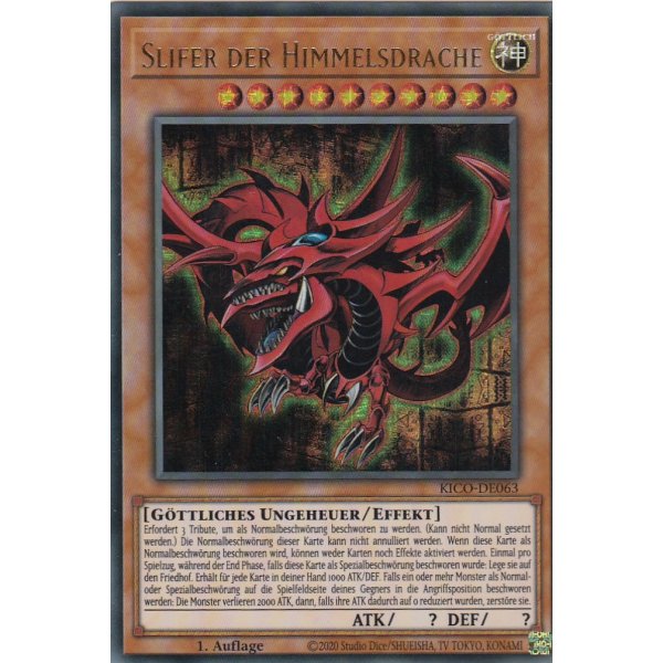 Slifer Der Himmelsdrache KICO-DE063