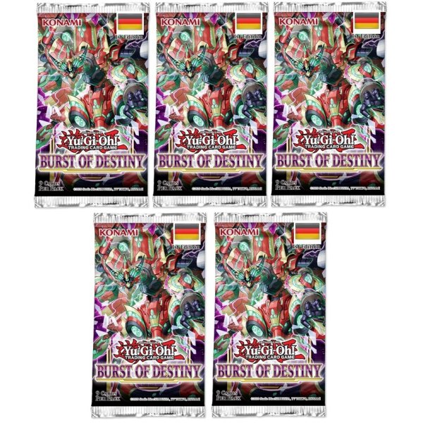 Burst of Destiny Booster (5 St&uuml;ck) (deutsch)