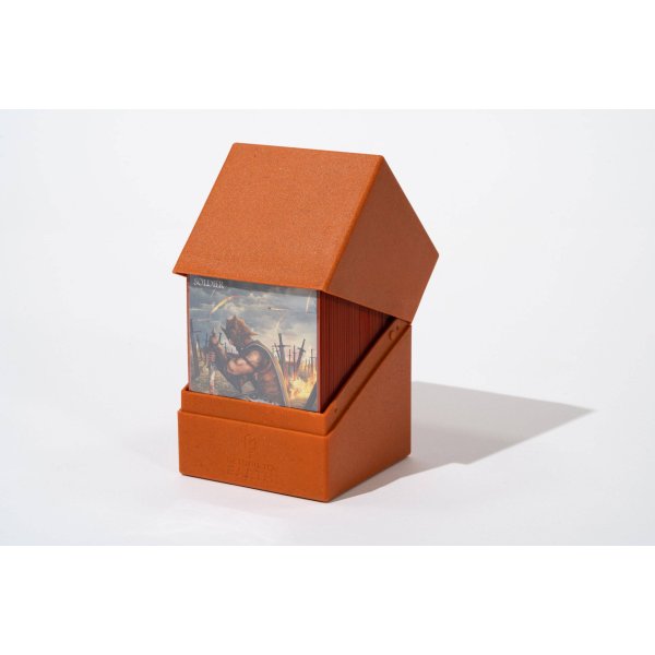 Ultimate Guard Return To Earth Boulder Deck Case 100+ Standardgr&ouml;&szlig;e - Orange