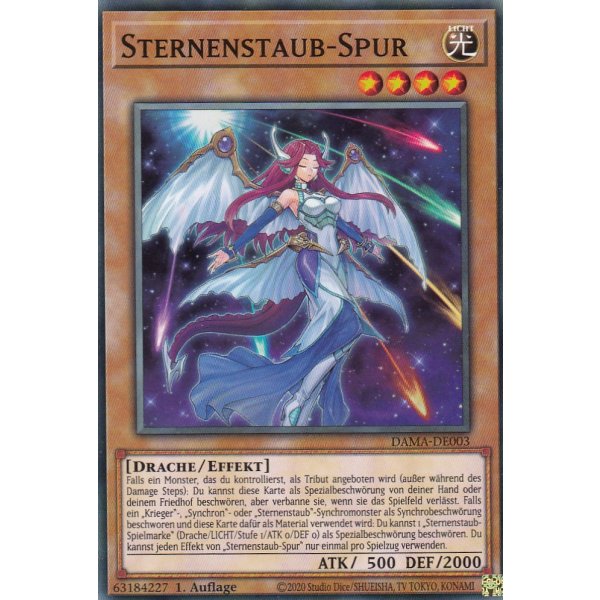 Sternenstaub-Spur DAMA-DE003
