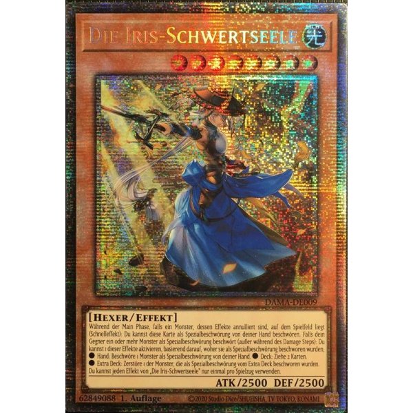 Die Iris-Schwertseele (Starlight Rare) DAMA-DE009-Starlight-Rare