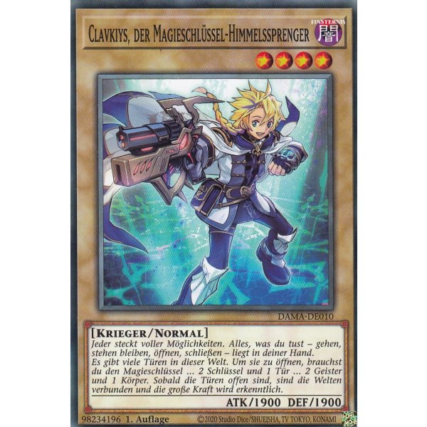 Clavkiys, der Magieschl&uuml;ssel-Himmelssprenger DAMA-DE010