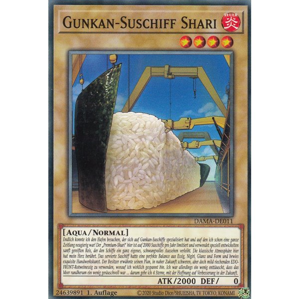 Gunkan-Suschiff Shari DAMA-DE011