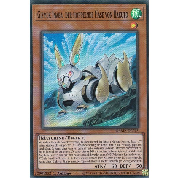 Gizmek Inaba, der hoppelnde Hase von Hakuto DAMA-DE015