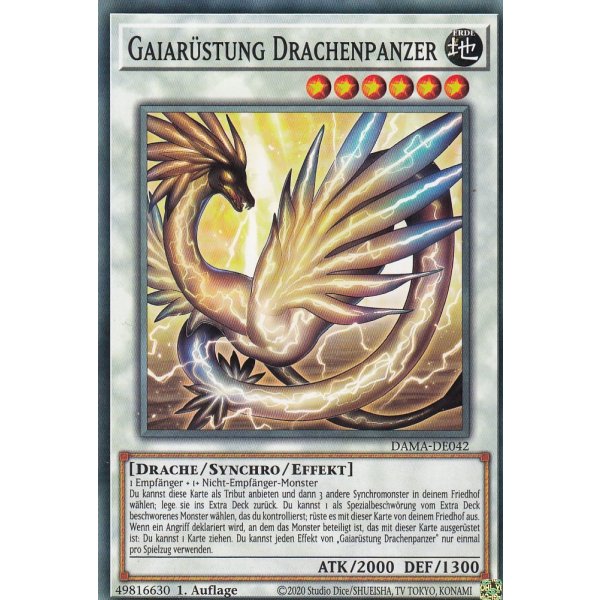 Gaiar&uuml;stung Drachenpanzer DAMA-DE042