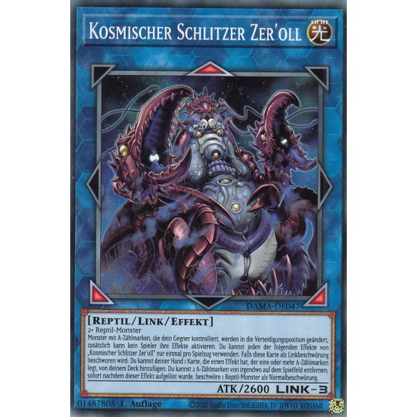 Kosmischer Schlitzer Zeroll DAMA-DE047