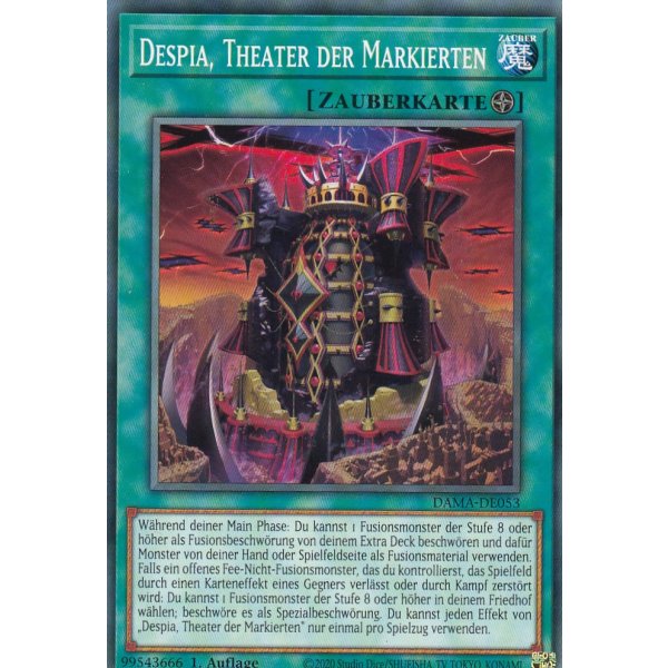 Despia, Theater der Markierten DAMA-DE053