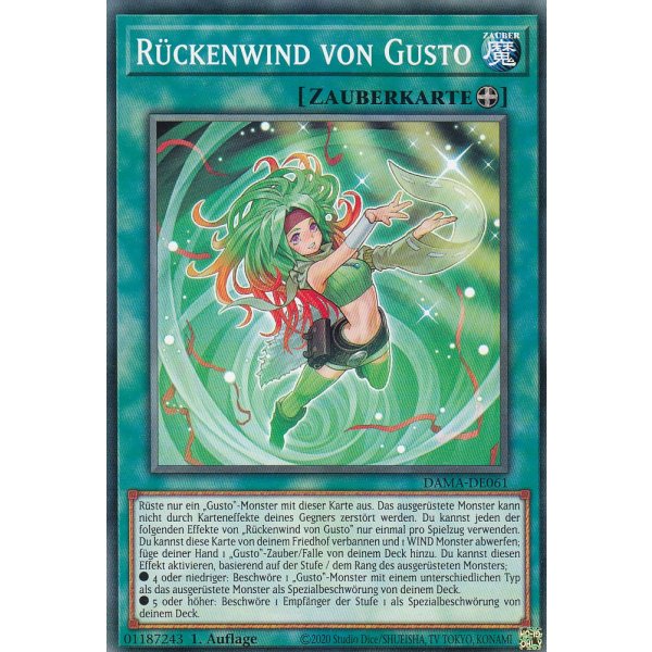 R&uuml;ckenwind von Gusto DAMA-DE061