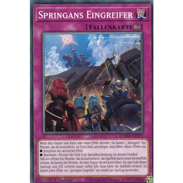 Springans Eingreifer DAMA-DE071