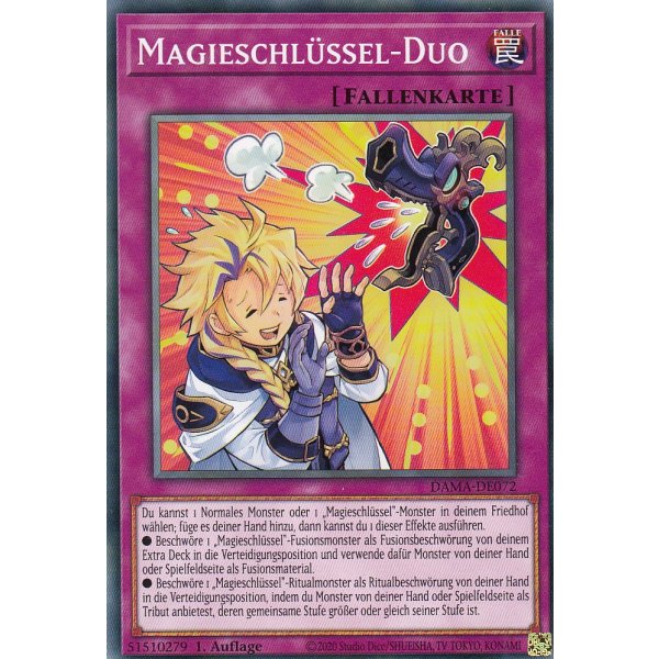 Magieschl&uuml;ssel-Duo DAMA-DE072