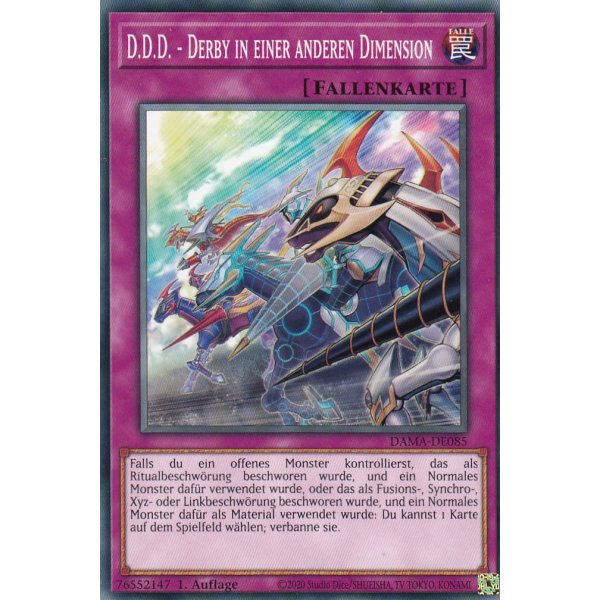 D.D.D.-Derby in einer anderen Dimension DAMA-DE085