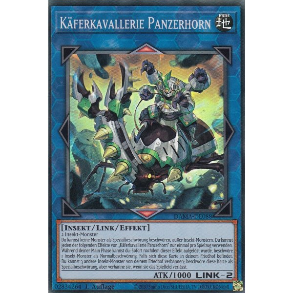 K&auml;ferkavallerie Panzerhorn DAMA-DE088