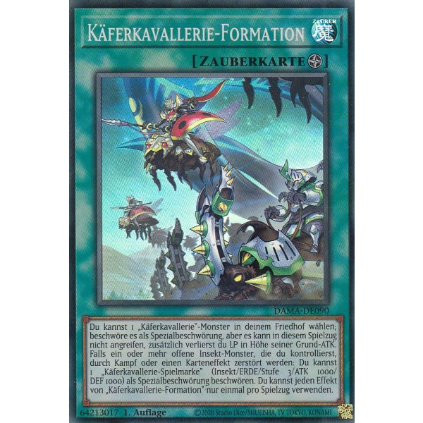 K&auml;ferkavallerie-Formation DAMA-DE090