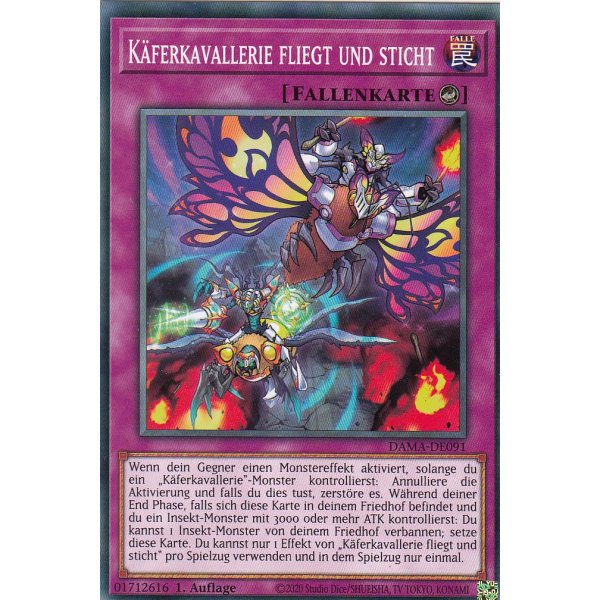 K&auml;ferkavallerie fliegt und sticht DAMA-DE091