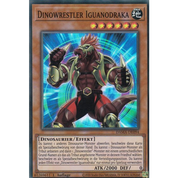 Dinowrestler Iguanodraka DAMA-DE094