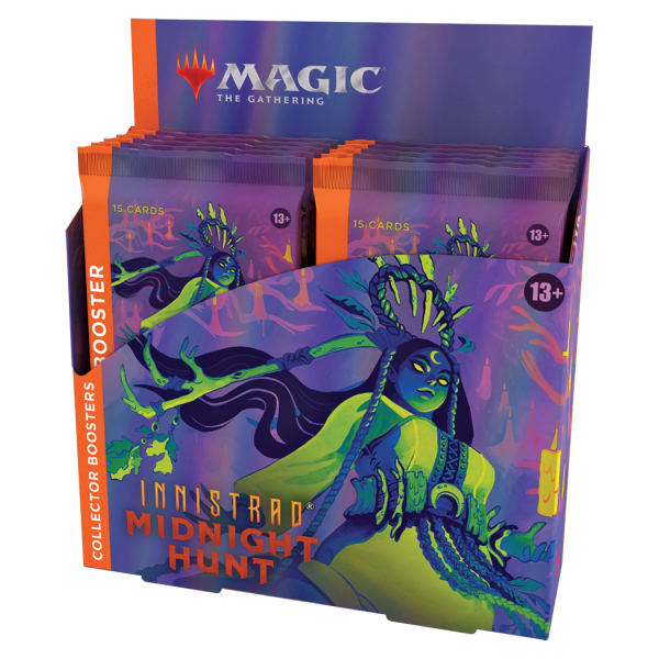 Innistrad: Midnight Hunt Collector Booster Display (12 Packs, englisch)