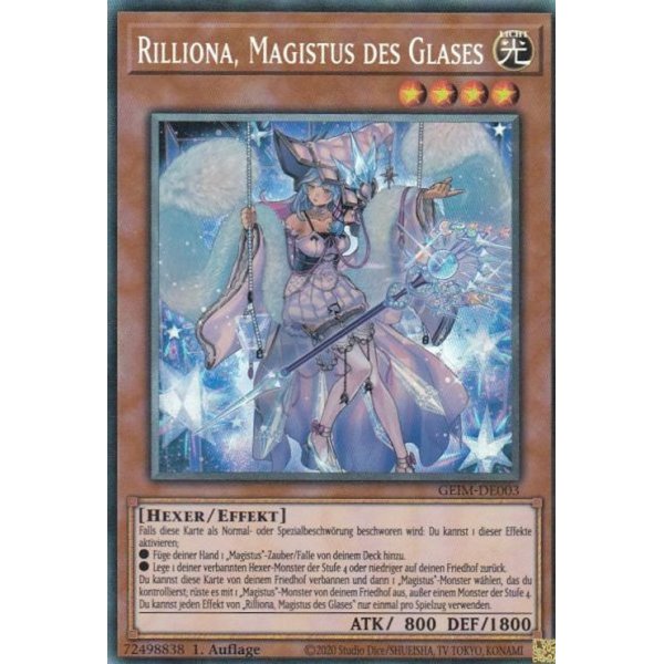 Rilliona, Magistus des Glases (Collectors Rare) GEIM-DE003-CR
