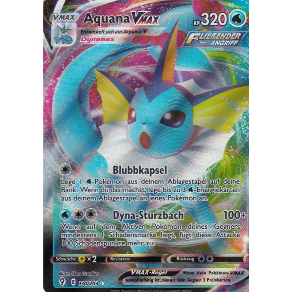 Aquana-VMAX 030/203 HOLO