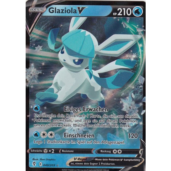 Glaziola-V 040/203 HOLO