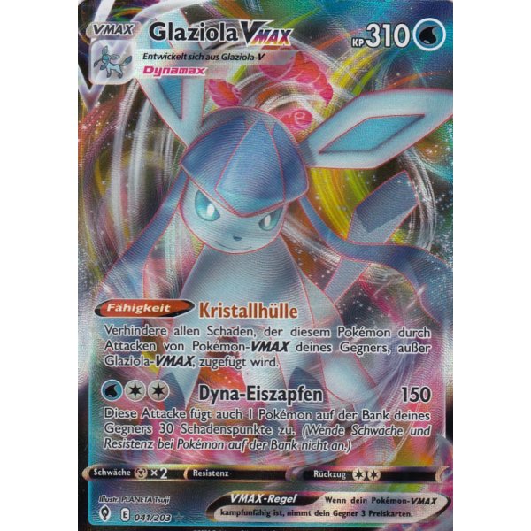 Glaziola-VMAX 041/203 HOLO