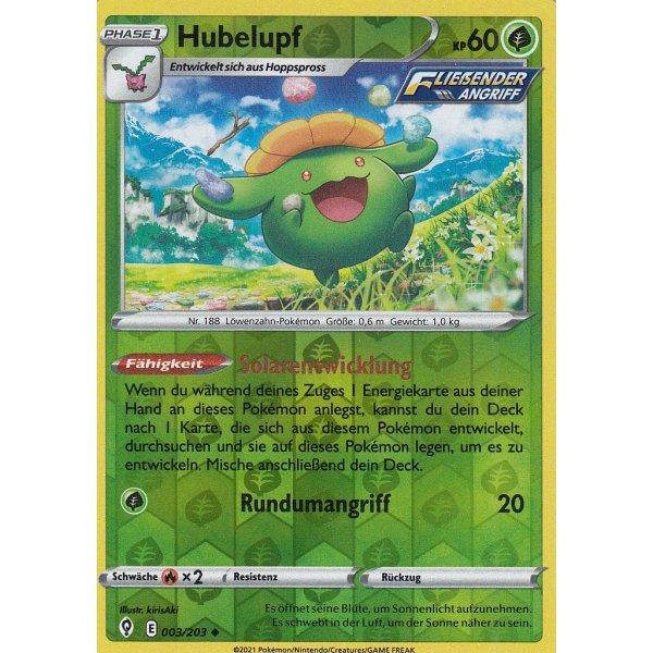 Hubelupf 003/203 REVERSE HOLO