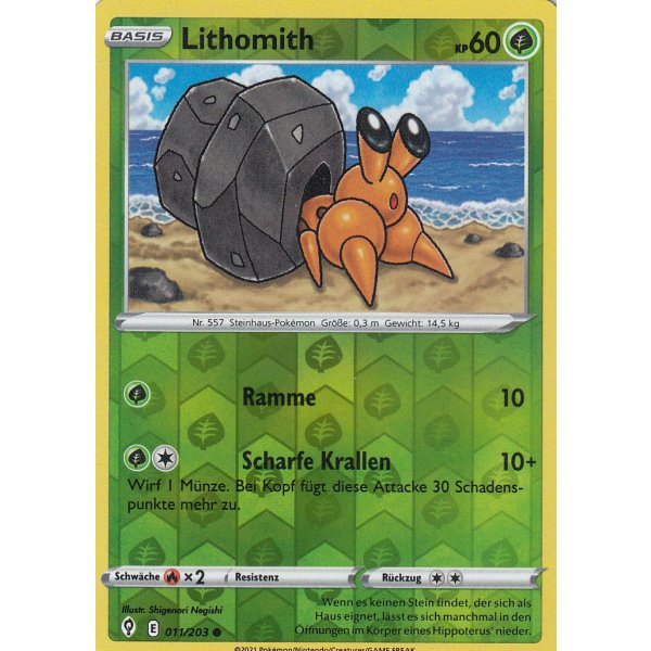 Lithomith 011/203 REVERSE HOLO