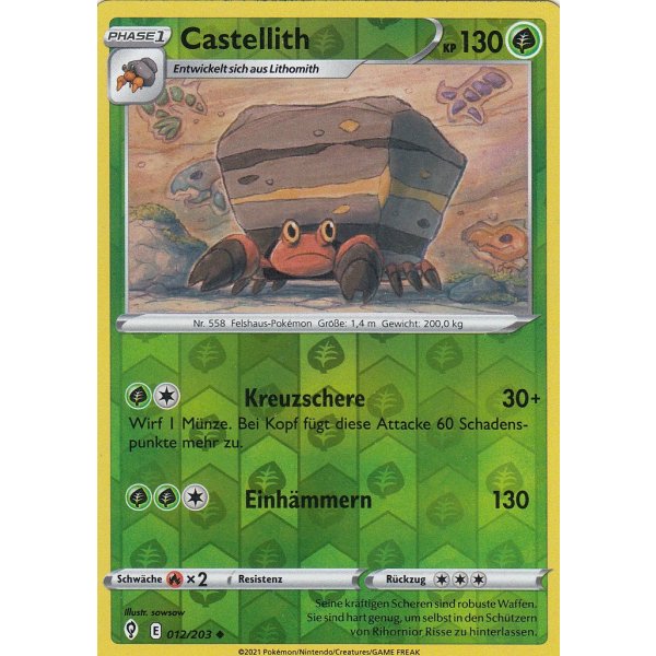 Castellith 012/203 REVERSE HOLO
