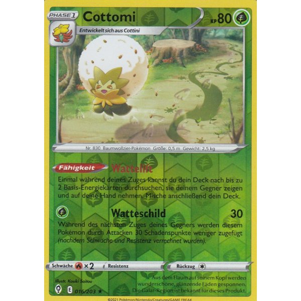 Cottomi 016/203 REVERSE HOLO