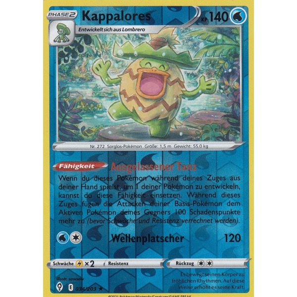 Kappalores 034/203 HOLO REVERSE HOLO