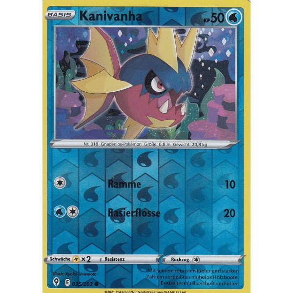 Kanivanha 035/203 REVERSE HOLO