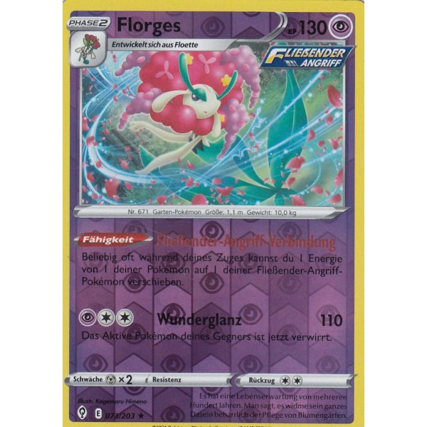 Florges 073/203 HOLO REVERSE HOLO