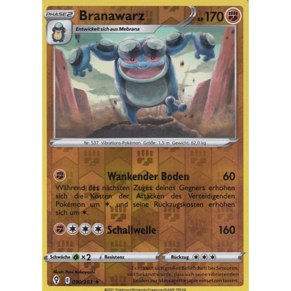 Branawarz 090/203 REVERSE HOLO