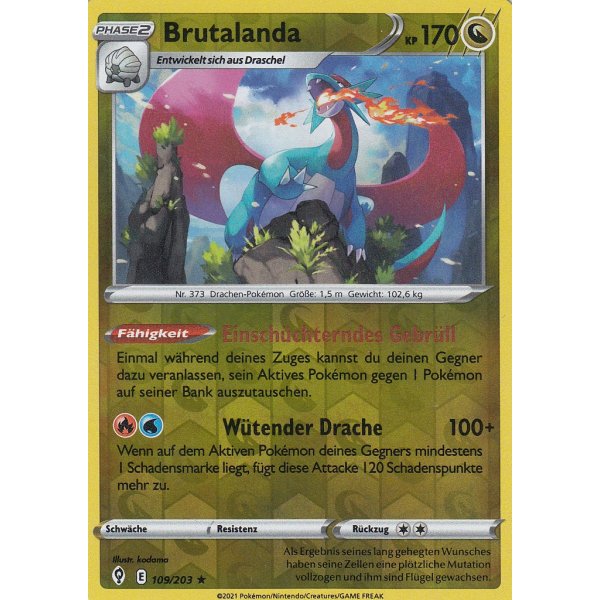 Brutalanda 109/203 HOLO REVERSE HOLO
