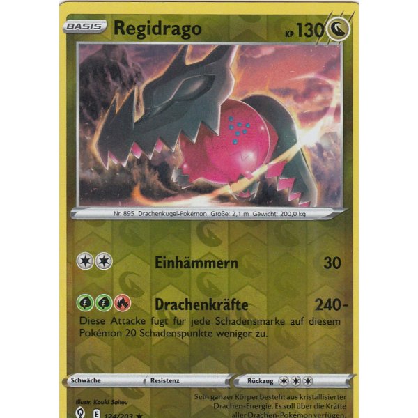 Regidrago 124/203 HOLO REVERSE HOLO