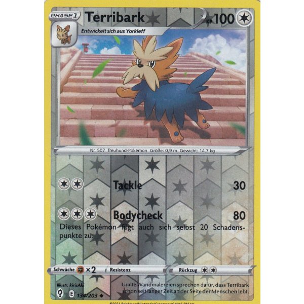 Terribark 134/203 REVERSE HOLO
