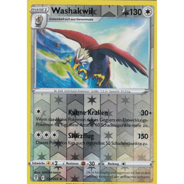 Washakwil 137/203 REVERSE HOLO