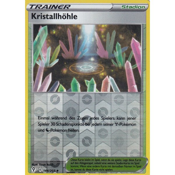 Kristallh&ouml;hle 144/203 REVERSE HOLO