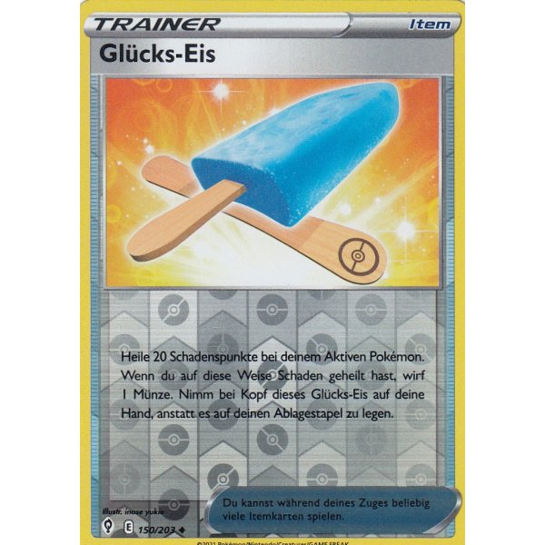 Gl&uuml;cks-Eis 150/203 REVERSE HOLO