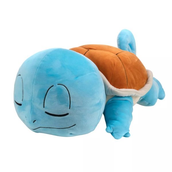 Schiggy (schlafend) Pl&uuml;schfigur 45 cm - Pokemon Kuscheltier von Wicked Cool Toys