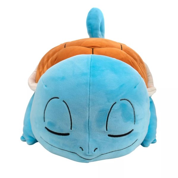 Schiggy (schlafend) Pl&uuml;schfigur 45 cm - Pokemon Kuscheltier von Wicked Cool Toys