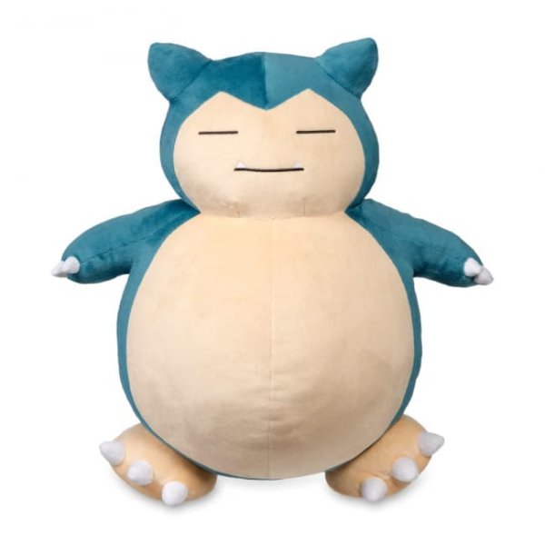 Relaxo (schlafend) Pl&uuml;schfigur 45 cm - Pokemon Kuscheltier von Wicked Cool Toys