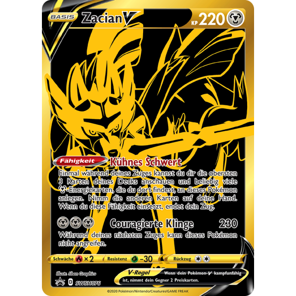 Zacian-V SWSH076
